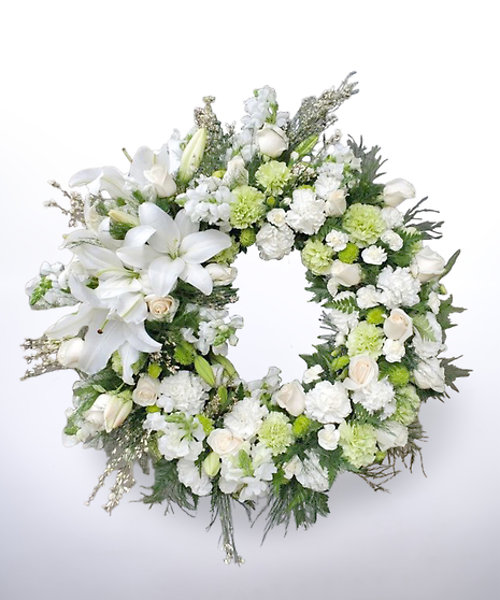 Whispering Peace Funeral Wreath