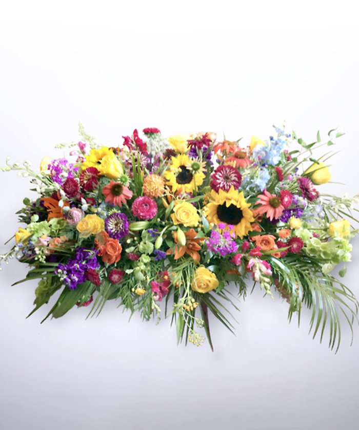 Sunlit Memories Casket Cover