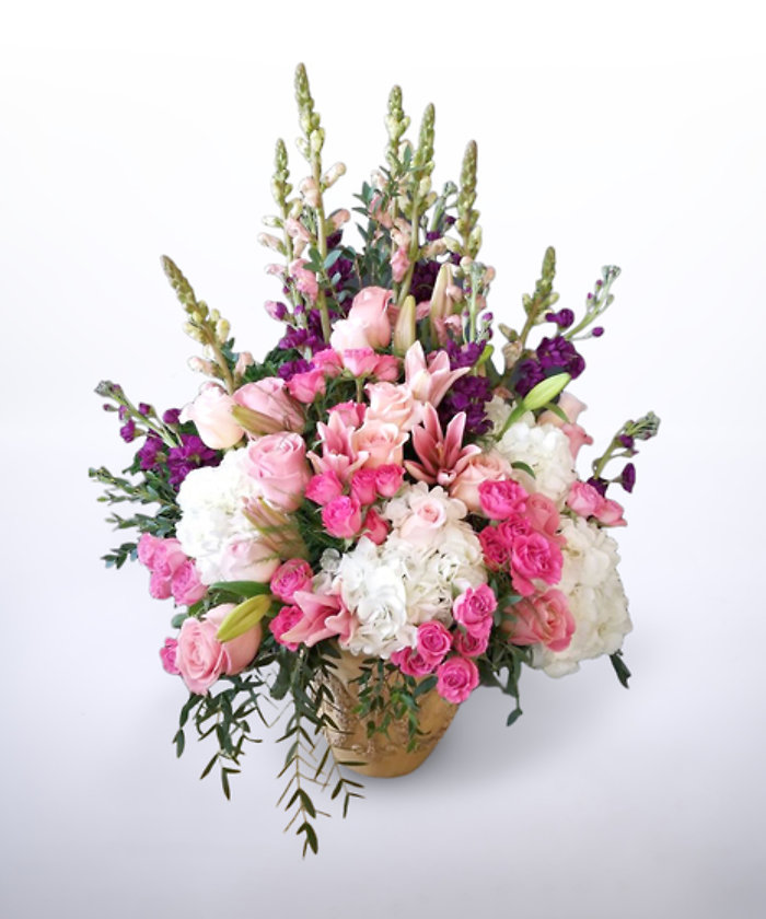 Pink Radiance Funeral Urn