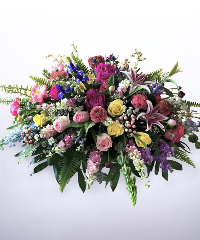 Fond Farewell Casket Cover