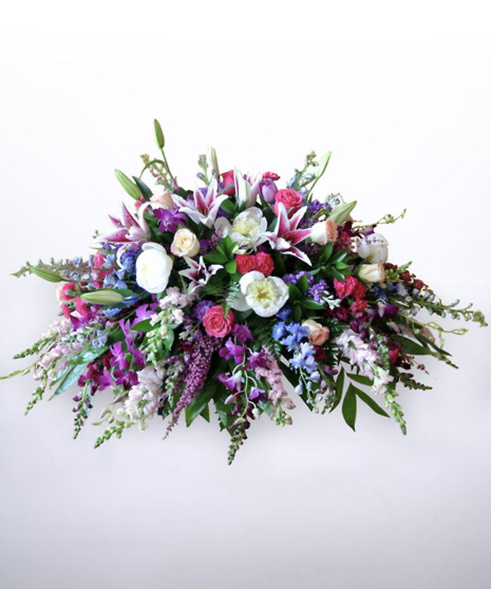 Always Loved Casket Cover