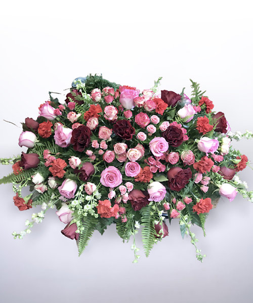 Heartfelt Tribute Casket Cover