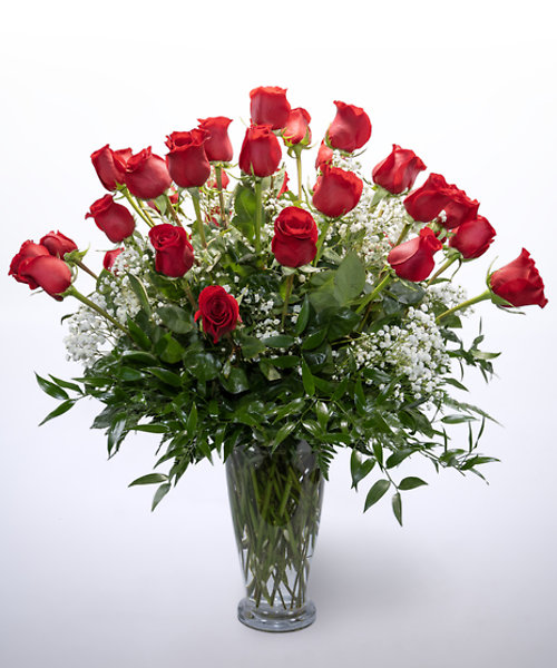 36 Red Roses Vased