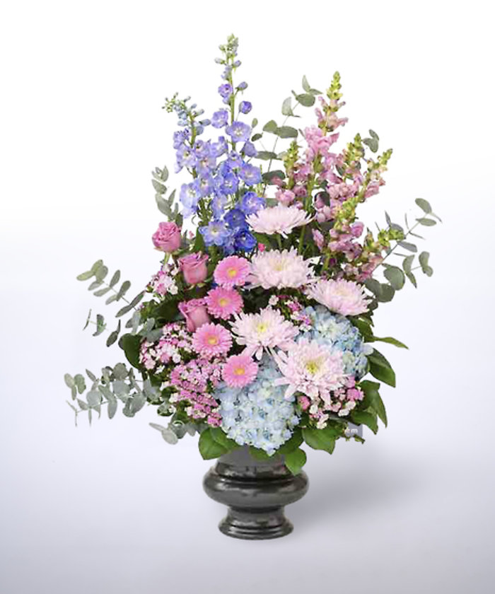 Pink & Blue Funeral Urn
