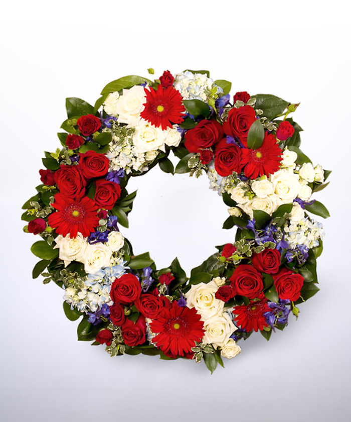 Patriotic Tribute Wreath