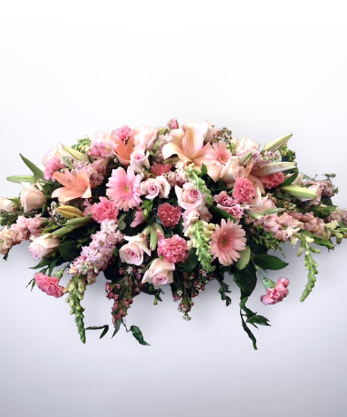 Sweet Sentiments Casket Cover