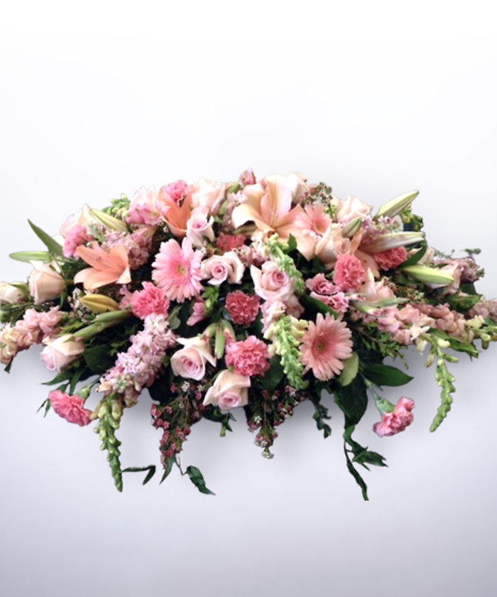 Sweet Sentiments Casket Cover